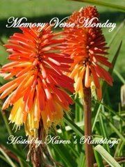 Memory Verse Monday click here